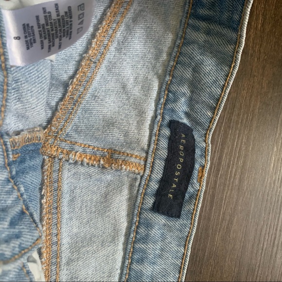 [Aeropostale] Distressed Mom Jean Shorts - Picture 4 of 8